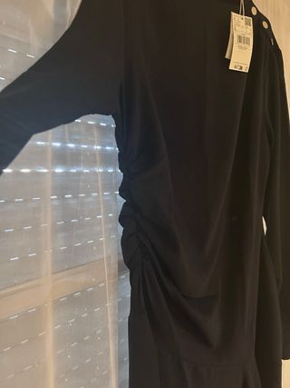 Vestido Mango azul marino