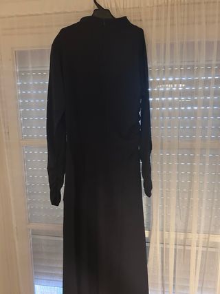 Vestido Mango azul marino