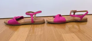 Sandalias Unisa Mujer Talla 38 Fucsia