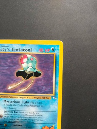 Carta Pokémon Misty's Tentacool 32/132