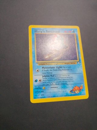 Carta Pokémon Misty's Tentacool 32/132