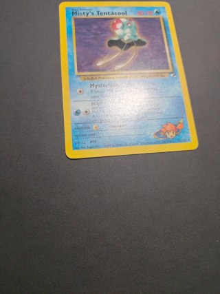 Carta Pokémon Misty's Tentacool 32/132