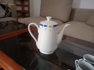 Juego de café de porcelana