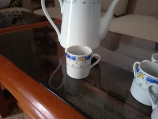 Juego de café de porcelana