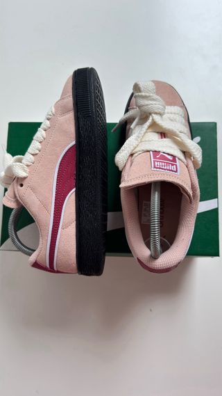 Puma Suede XL Talla 36 Rosa y Negro