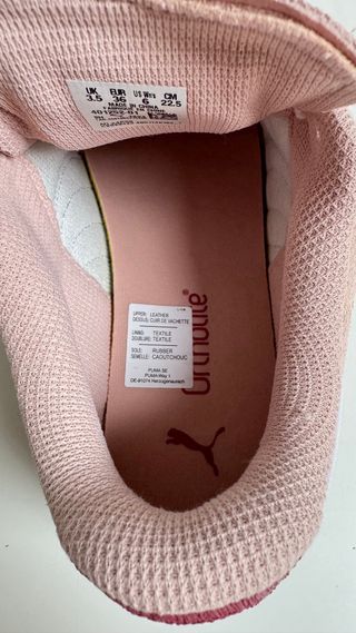 Puma Suede XL Talla 36 Rosa y Negro