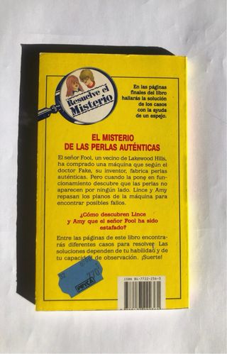 Resuelve el misterio- 2 libros disponibles