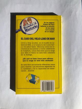 Resuelve el misterio- 2 libros disponibles