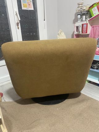 Butaca giratoria Zara Home algodón