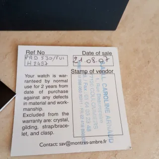 Reloj Paco Rabanne Made in France