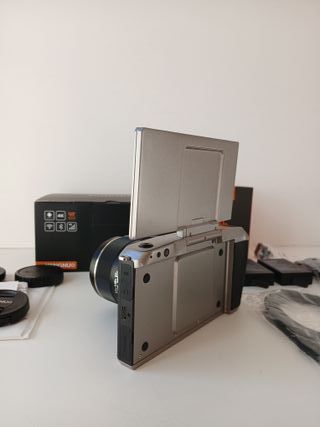 Cámara YONGNUO YN455 4K Android + YN25mm F1.7 M4/3