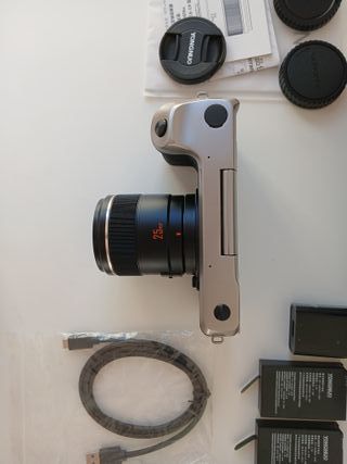 Cámara YONGNUO YN455 4K Android + YN25mm F1.7 M4/3