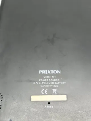 Ebook Prixton Codex 401 Negro