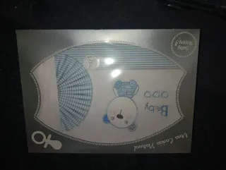 Sábanas Cuna Baby Happy Oso Azul