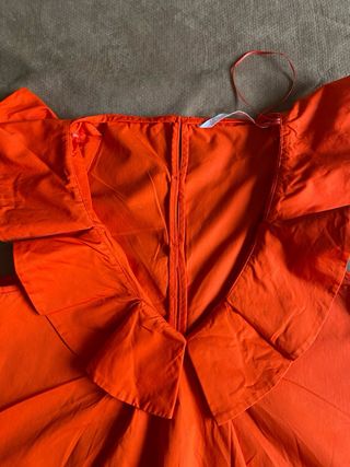 Blusa Zara Coral Talla XS