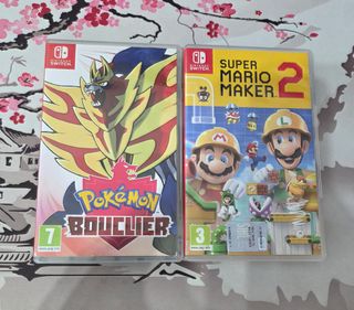 Pokémon Escudo y Super Mario Maker 2