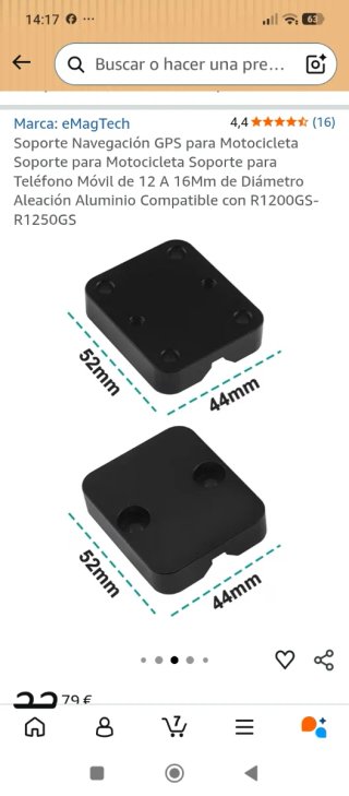 Soporte para Carplay/GPS