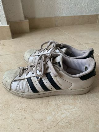 Adidas Superstar Blancas Talla 38.5
