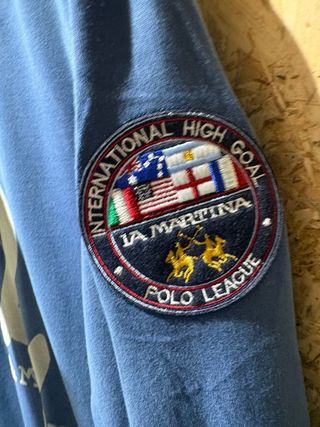 Polo La Martina Azul Talla S