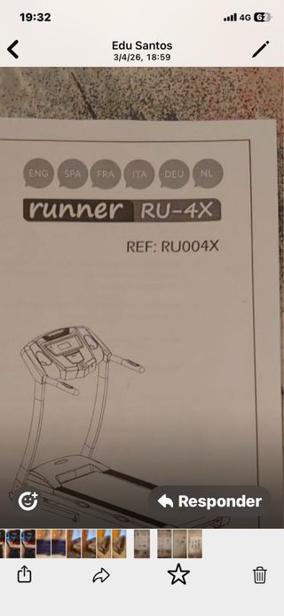 Cinta de correr FITTER