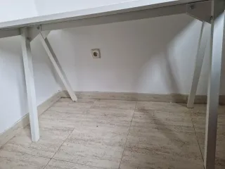 Escritorio IKEA TROTTEN blanco 120x70 cm