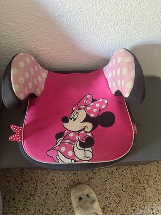 Sillita coche Minnie Mouse niña