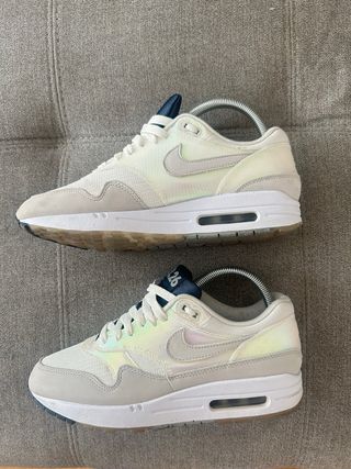 Nike Air Max 1 AMD La ville Plata/Blanco