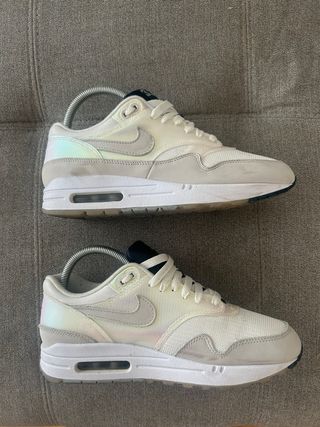 Nike Air Max 1 AMD La ville Plata/Blanco