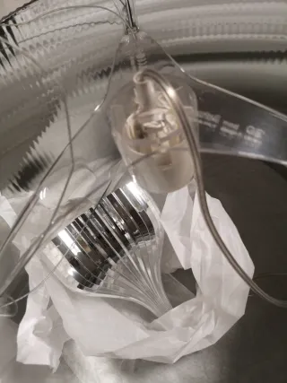 Lámpara Diseño Kartell GE Plata