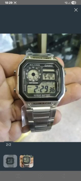 2 relojes casio