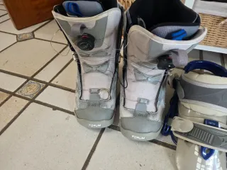 Botas y Fijaciones Snowboard