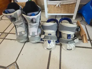 Botas y Fijaciones Snowboard