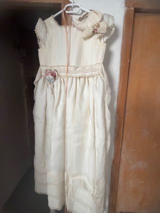 Zapatos comunión niña beige talla 36