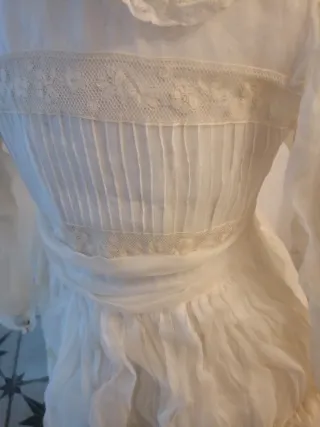 Vestido antiguo comunión años 30