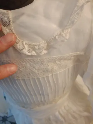 Vestido antiguo comunión años 30