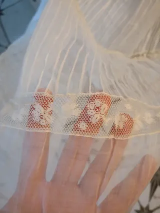 Vestido antiguo comunión años 30