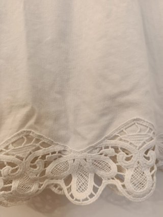 Zara Maglietta Smanicata Bianca XS