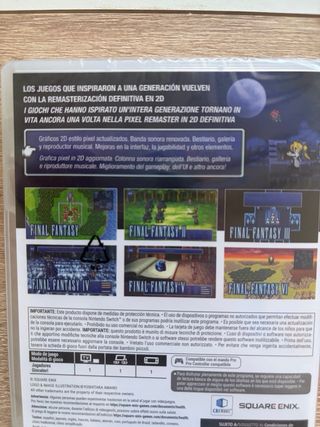 Final Fantasy Collection Switch Precintado Pal Esp