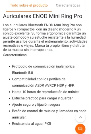 Auriculares inalámbricos negros