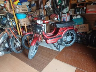 Vespino SC Roja Mobylette.  T max . F9
