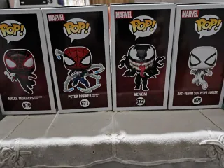 Lote 4 Funko Pop Spider-Man 2 Gamerverse