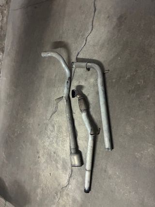 Línea de escape completa con downpipe