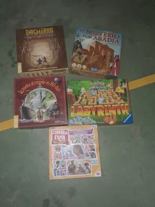 Lote de juegos de mesa