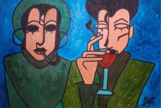 Dipinto originale acrilico