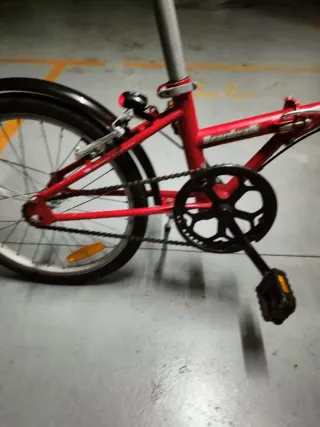 Bicicleta Plegable Dahon Roja