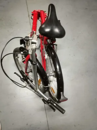 Bicicleta Plegable Dahon Roja