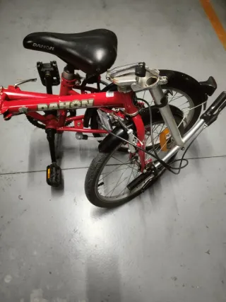Bicicleta Plegable Dahon Roja