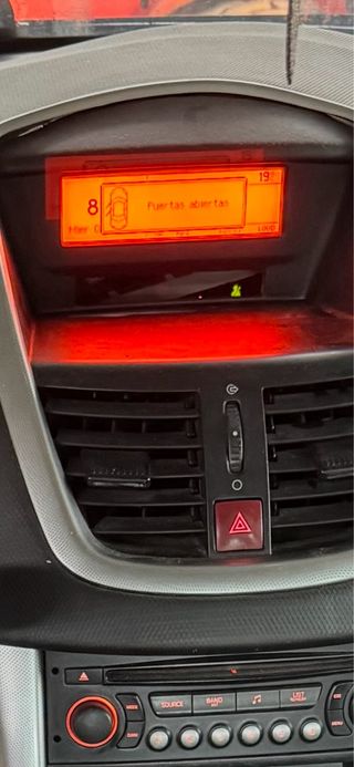 Pantalla Multifunción Peugeot 207 9658083380