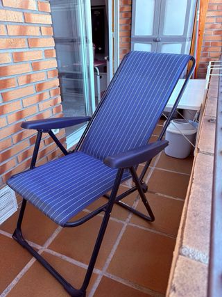 Silla plegable exterior