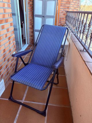 Silla plegable exterior